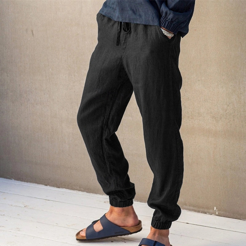 Noah | Comfortabele linnen zomerbroek voor heren