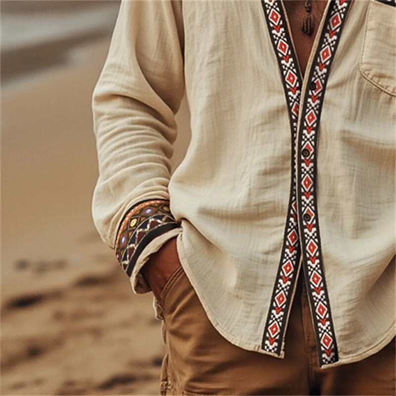 Kai - Vintage Retro Herenshirt