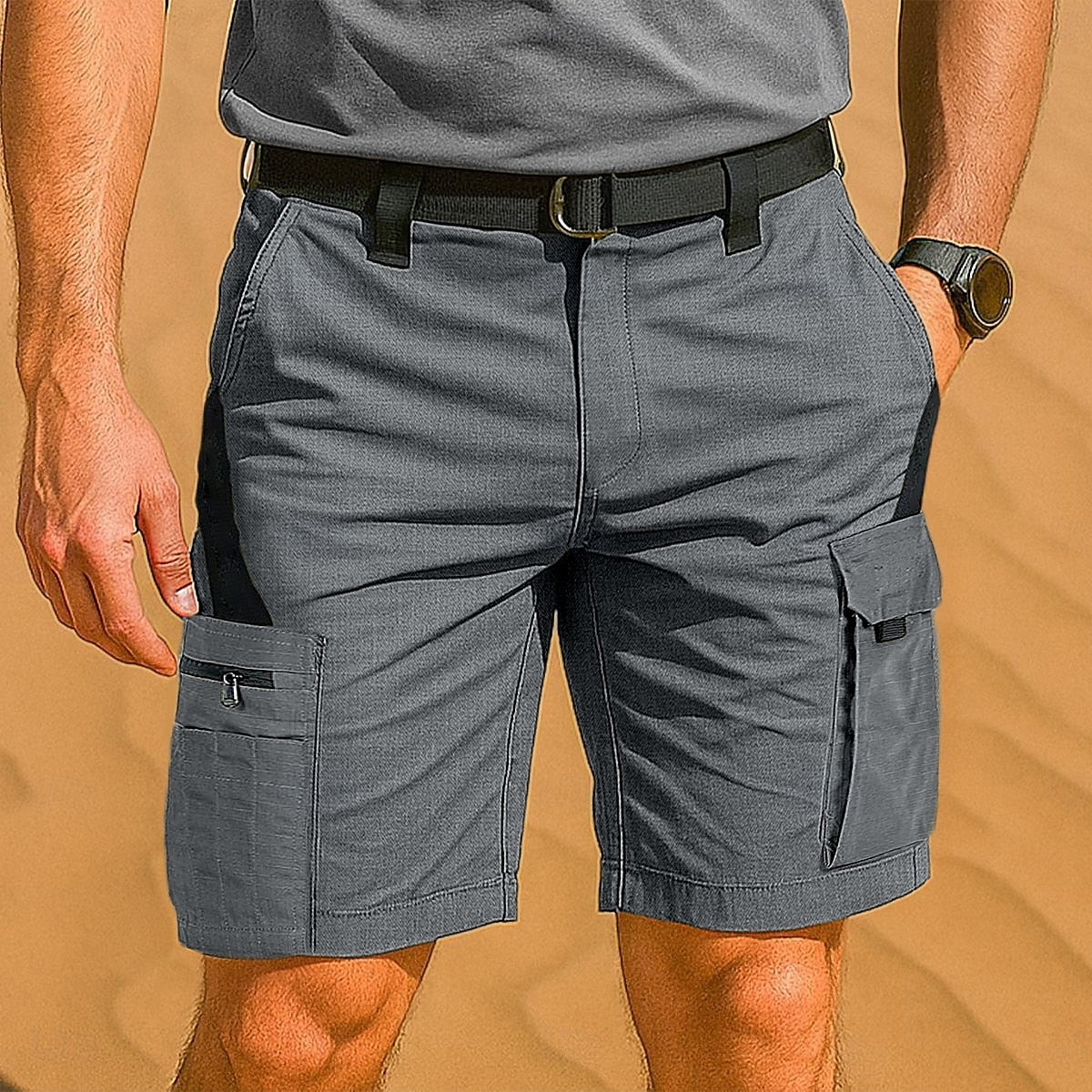 Sem | Cargo Shorts voor Heren met Meerdere Zakken
