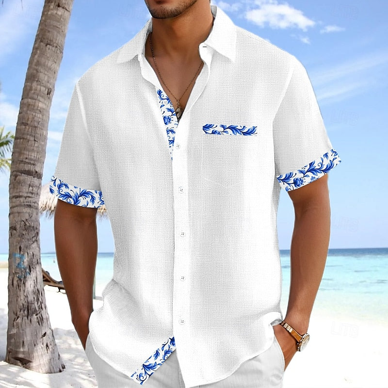 Douwe - Linnen Zomer Herenshirt