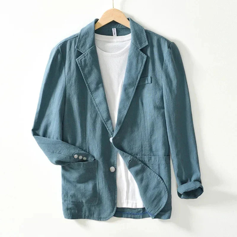 Bergbosch - Stijlvolle Linnen Blazer