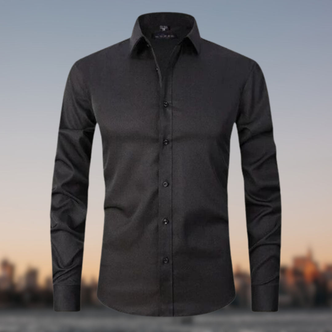 Shirt met comfortabele stretch
