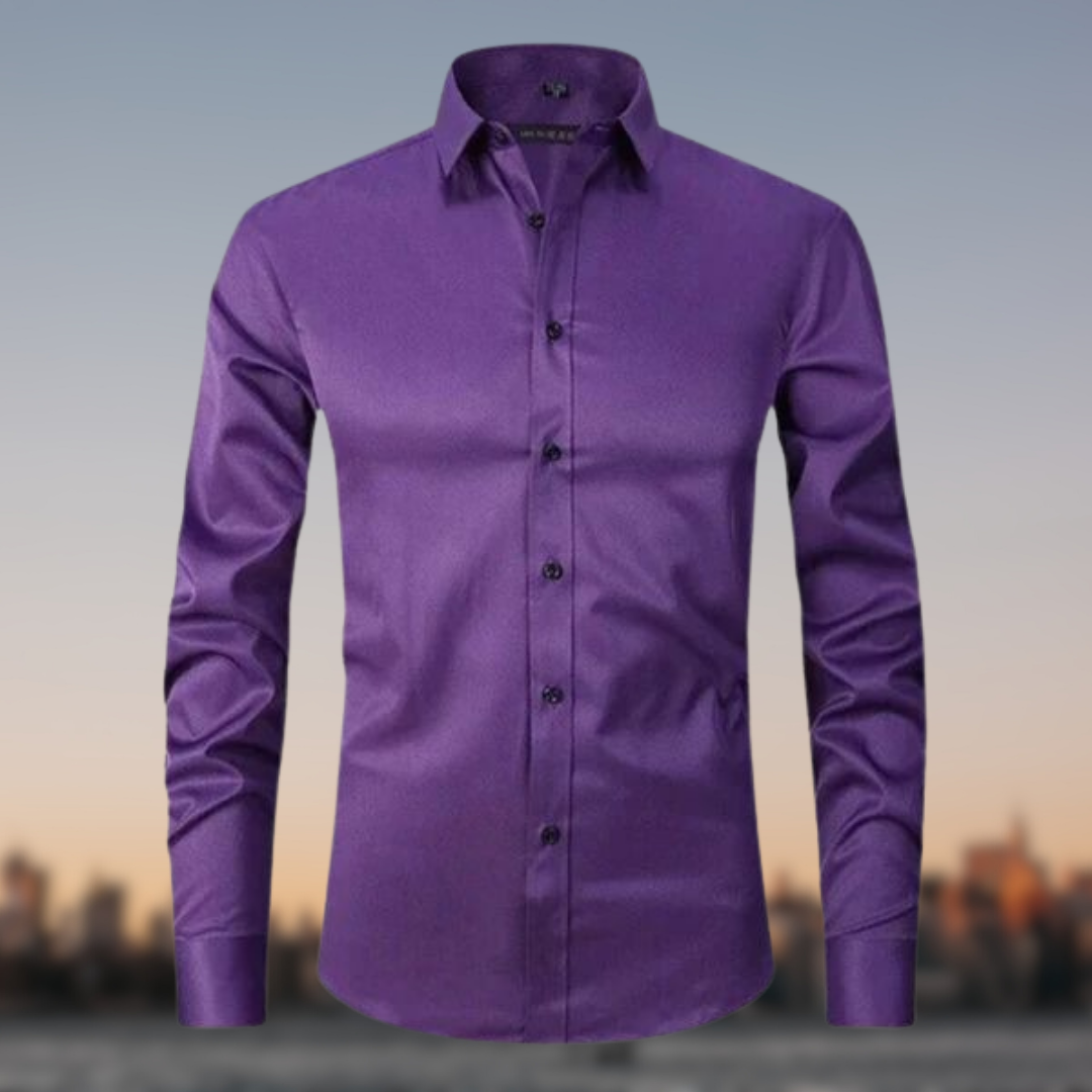 Shirt met comfortabele stretch