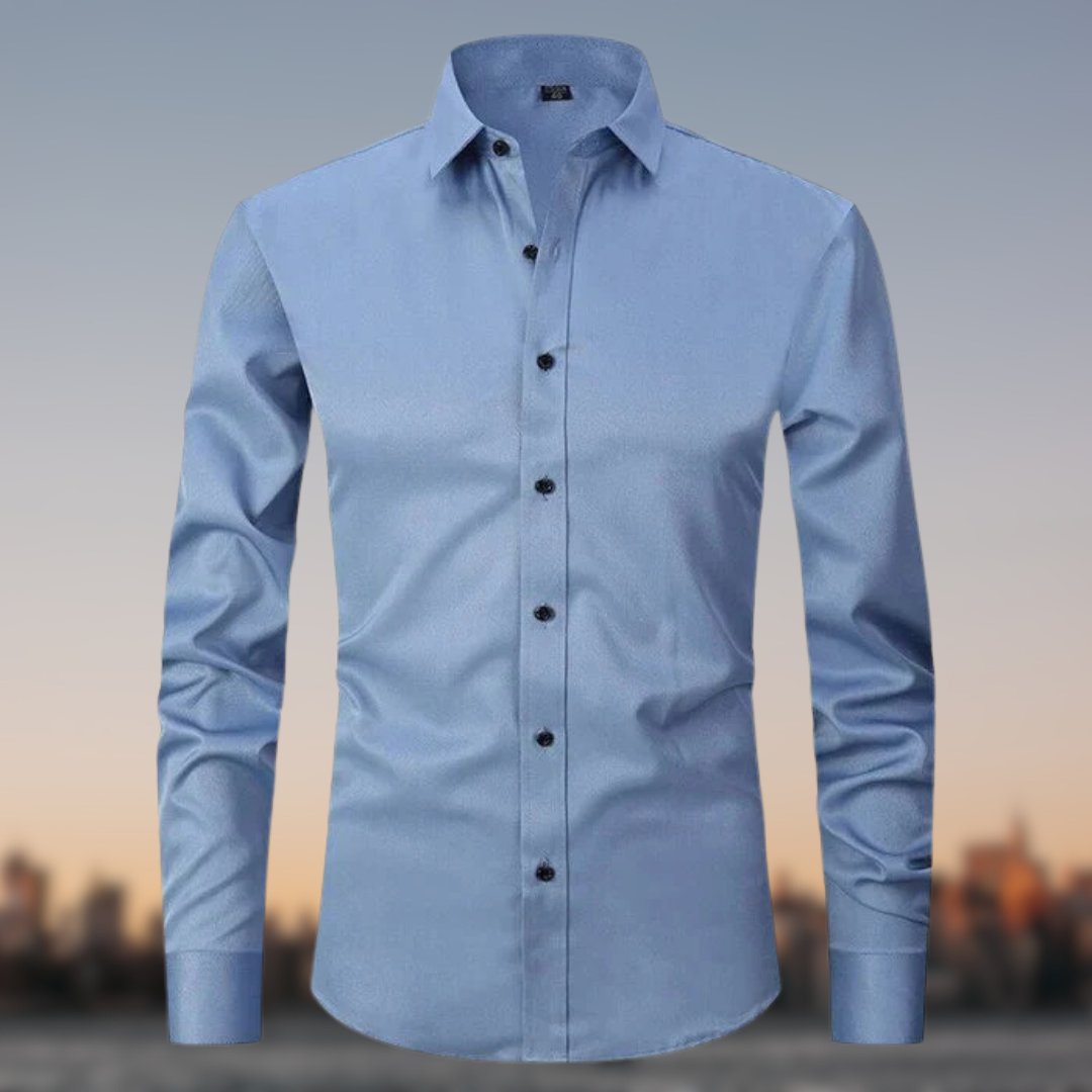 Shirt met comfortabele stretch