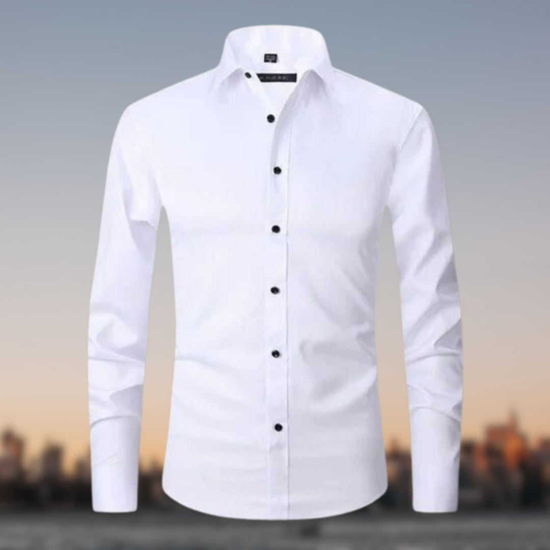Shirt met comfortabele stretch