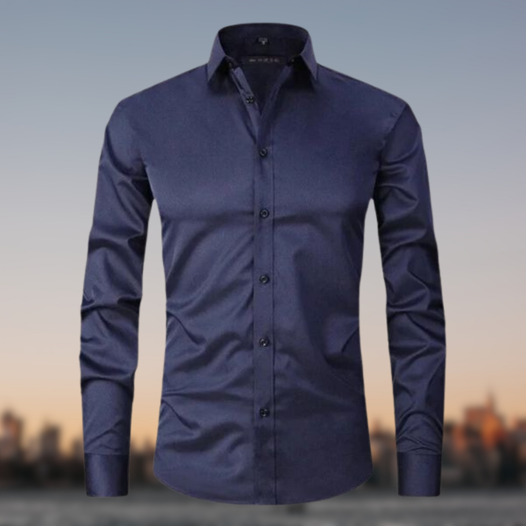 Shirt met comfortabele stretch
