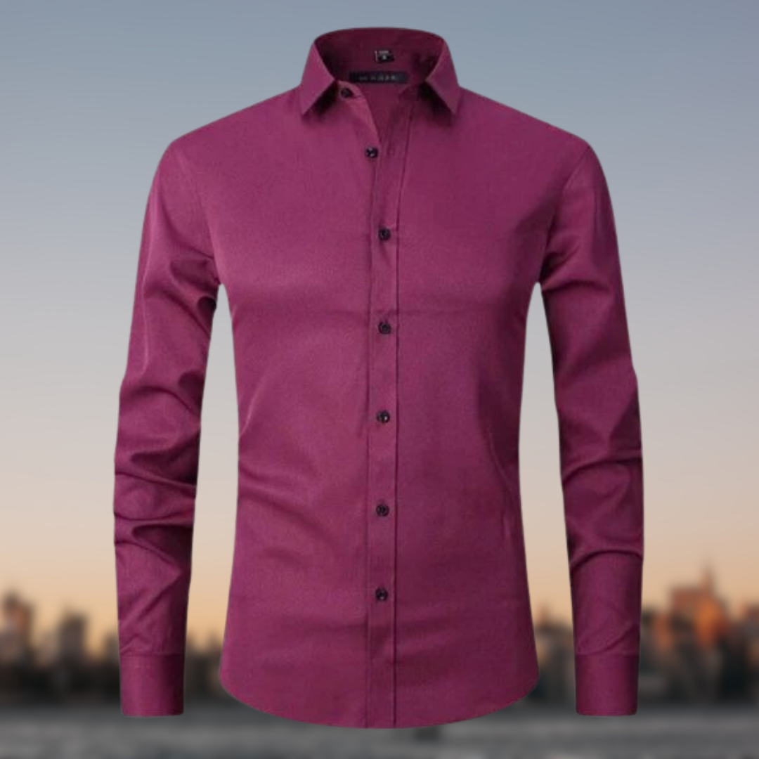 Shirt met comfortabele stretch