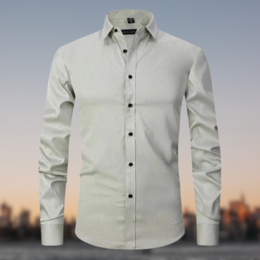 Shirt met comfortabele stretch