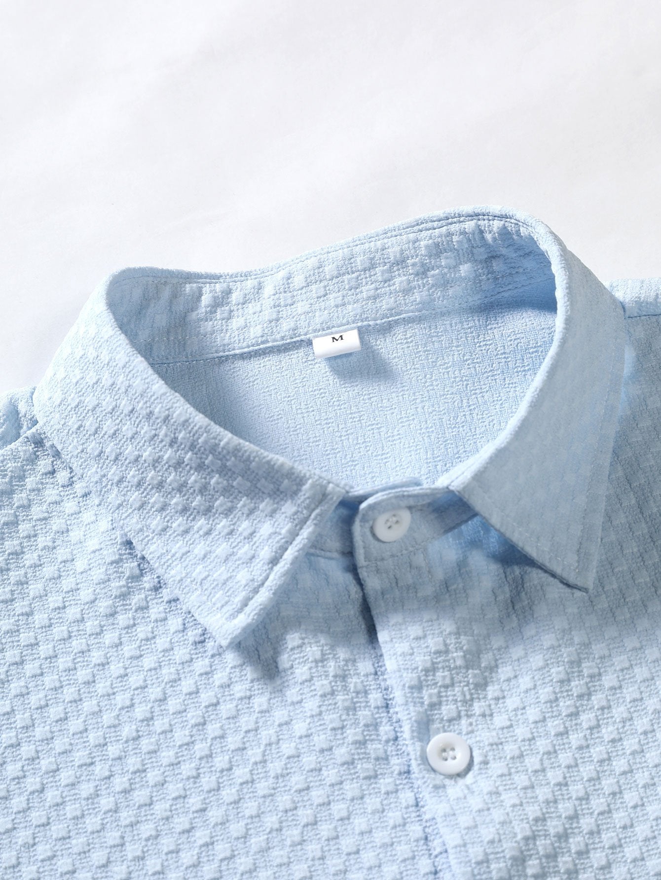 Jacquard Overhemd met Klassieke Pasvorm
