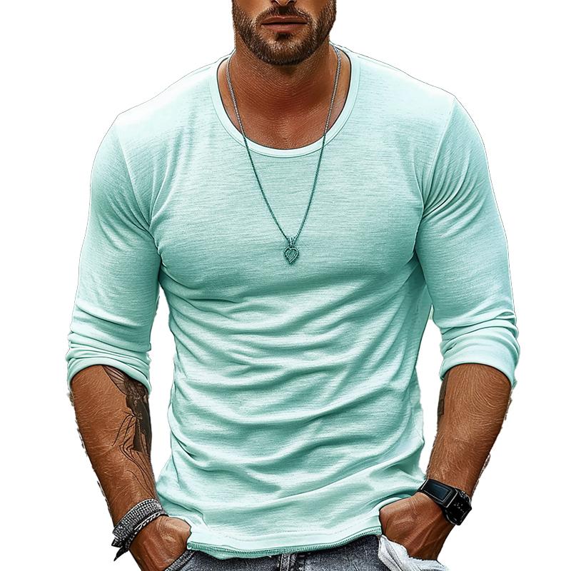 Leo - Langemouwen Herenshirt
