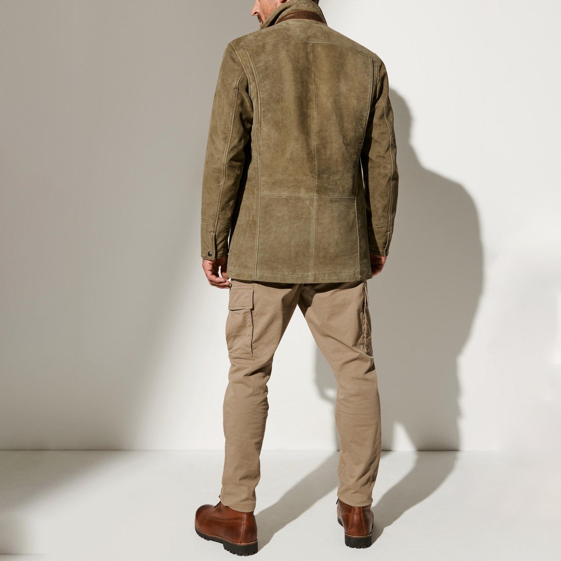 Heren Vintage-Style Jack voor Tijdloze Elegant en Comfort