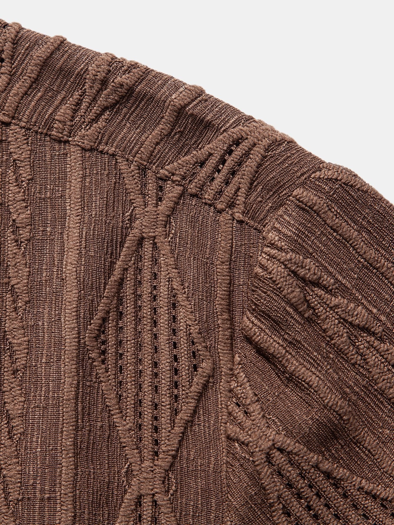 Casual Jacquard Shirt met Textuur