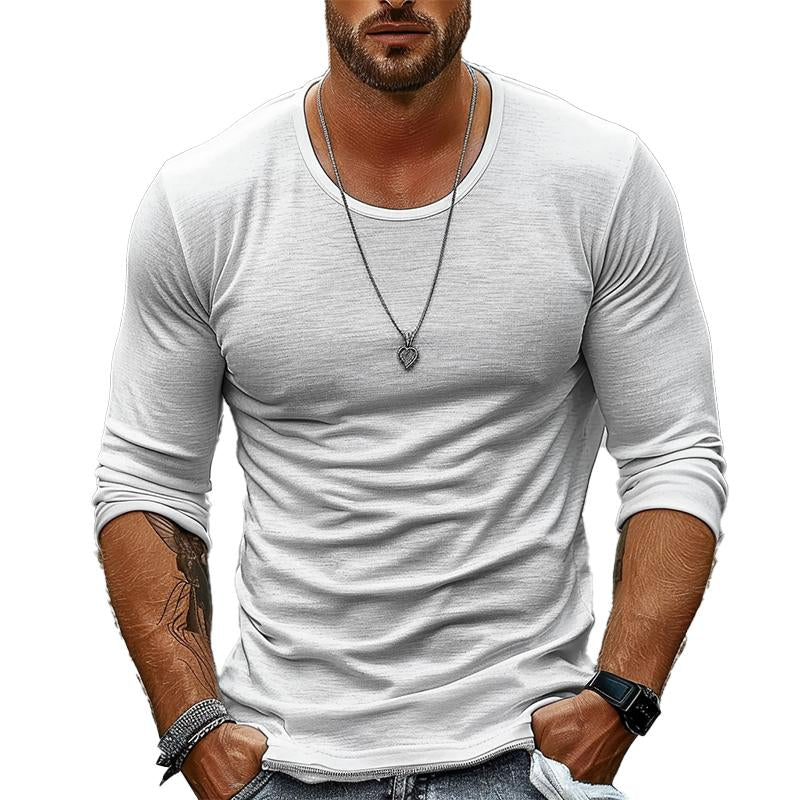 Leo - Langemouwen Herenshirt
