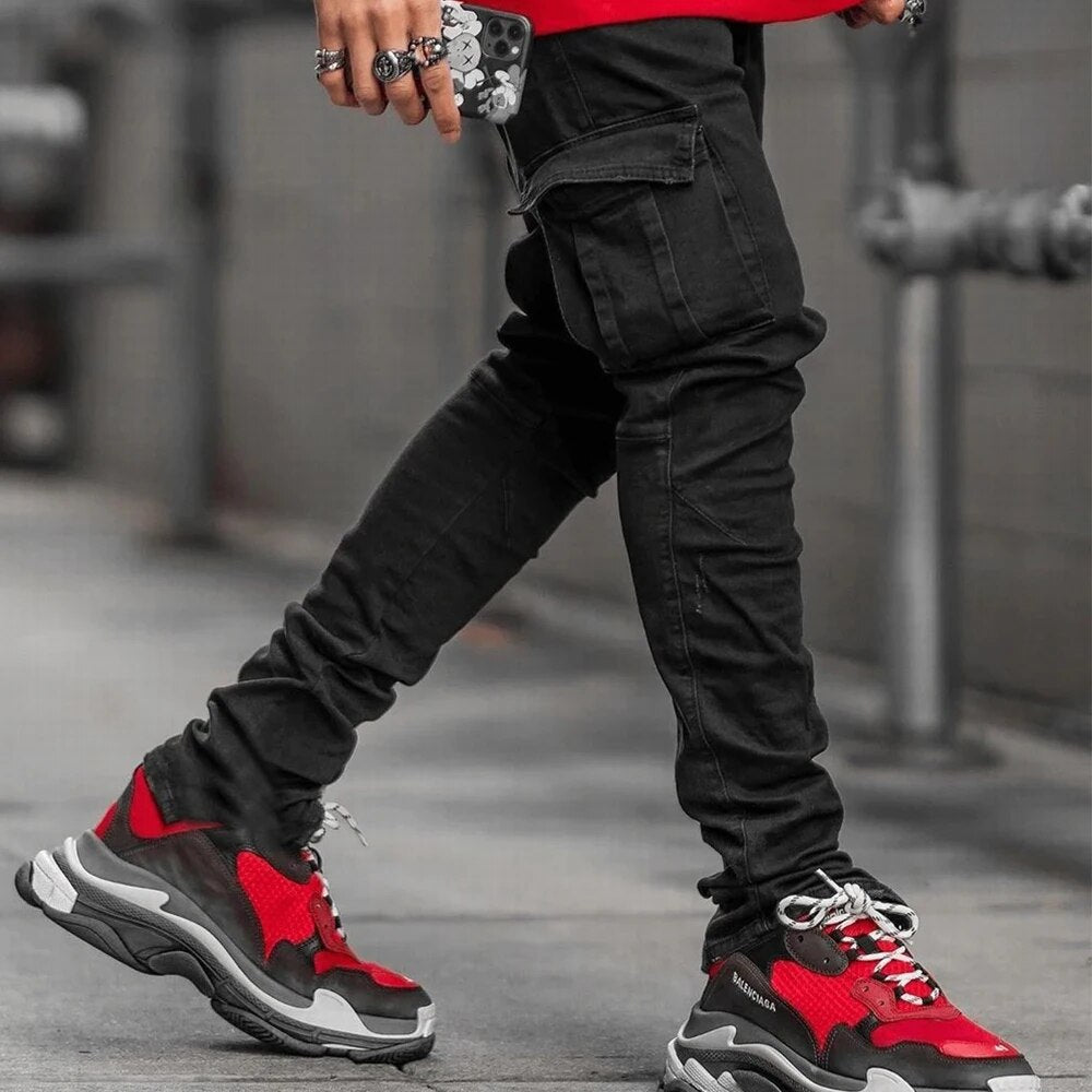 Denim Cargo Pants β Comfortabel en Stijlvol voor Elke Dag