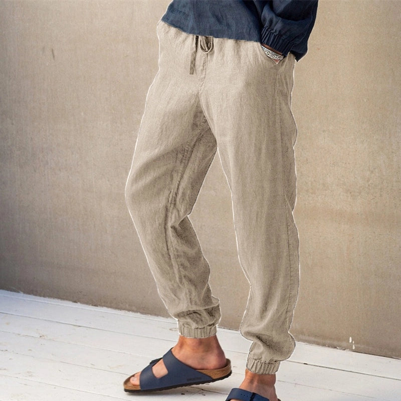 Noah | Comfortabele linnen zomerbroek voor heren