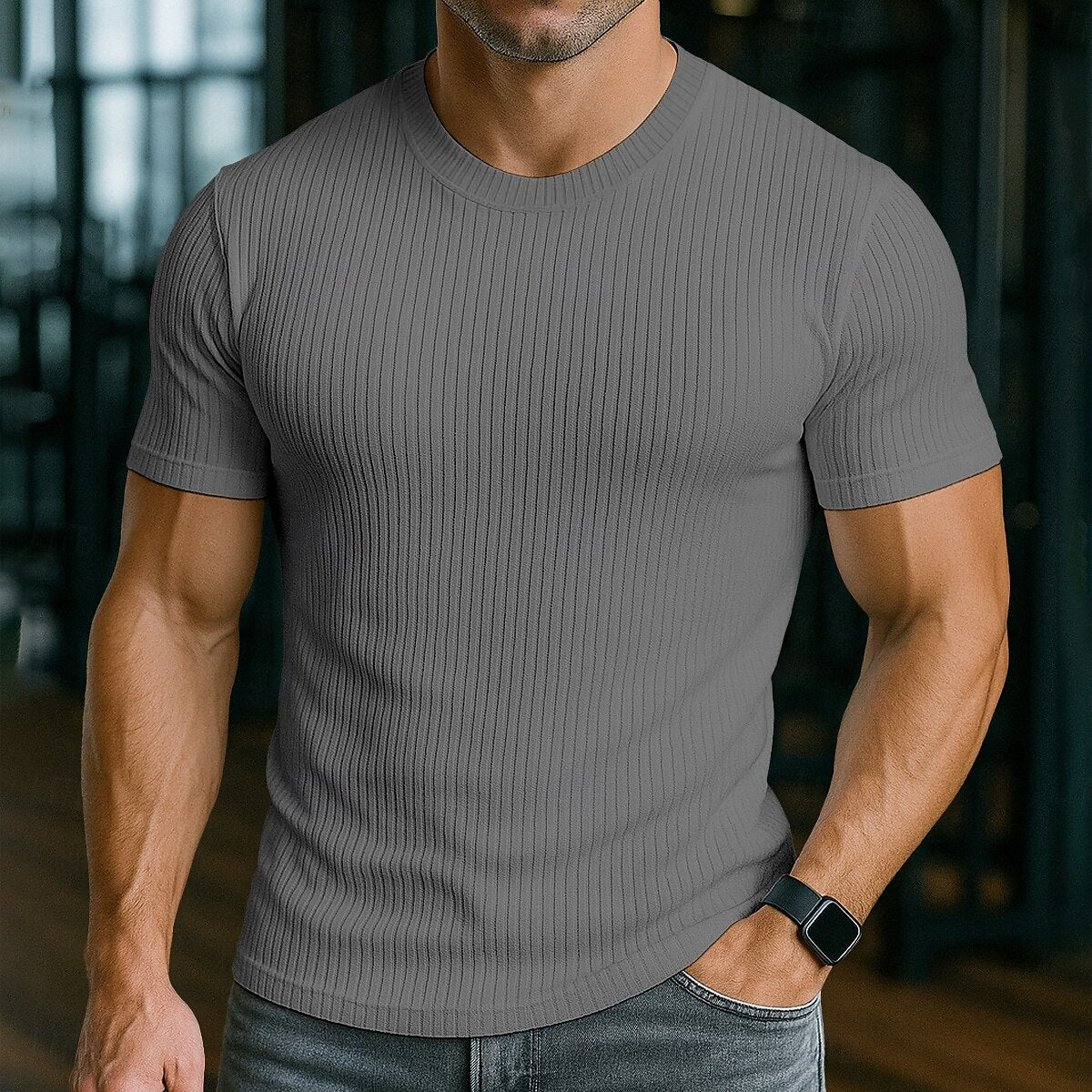 Luuk | Comfortabel Heren T-shirt met Moderne Pasvorm