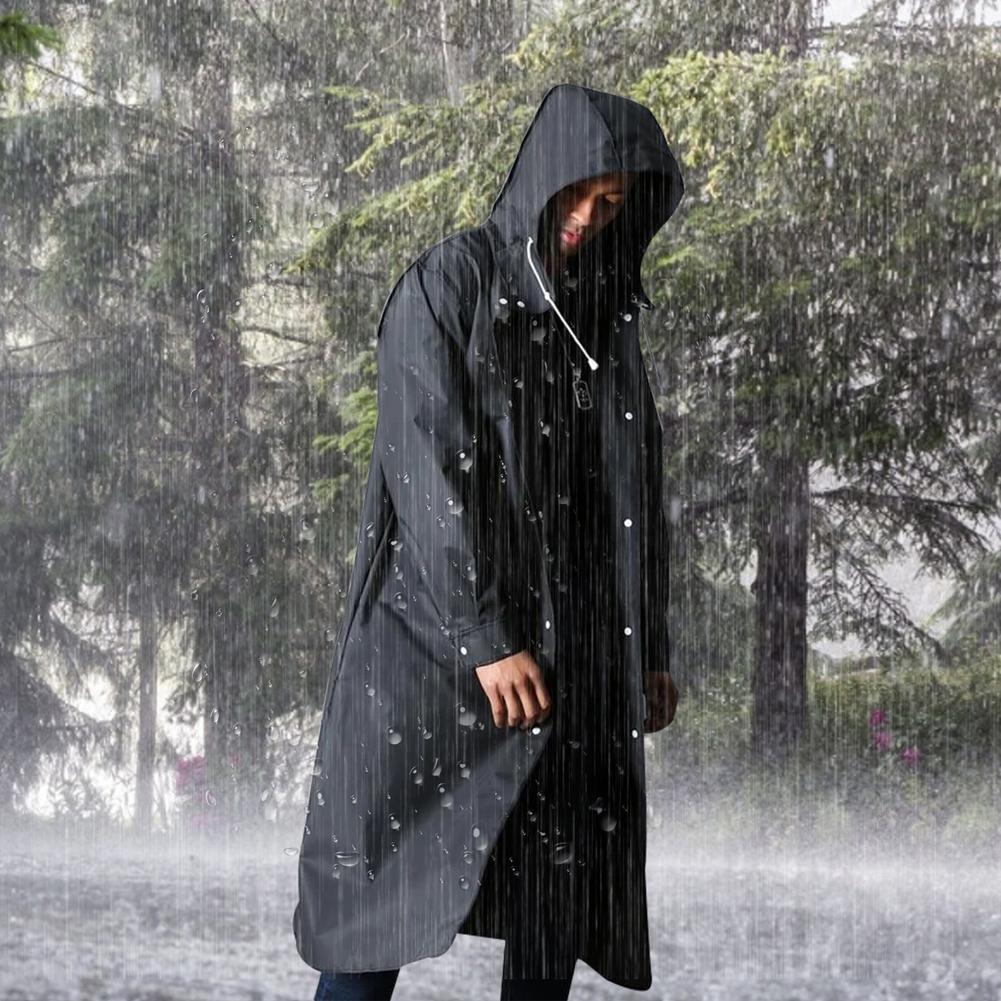 Waterdichte Regenjas met Capuchon voor Stijl en Bescherming