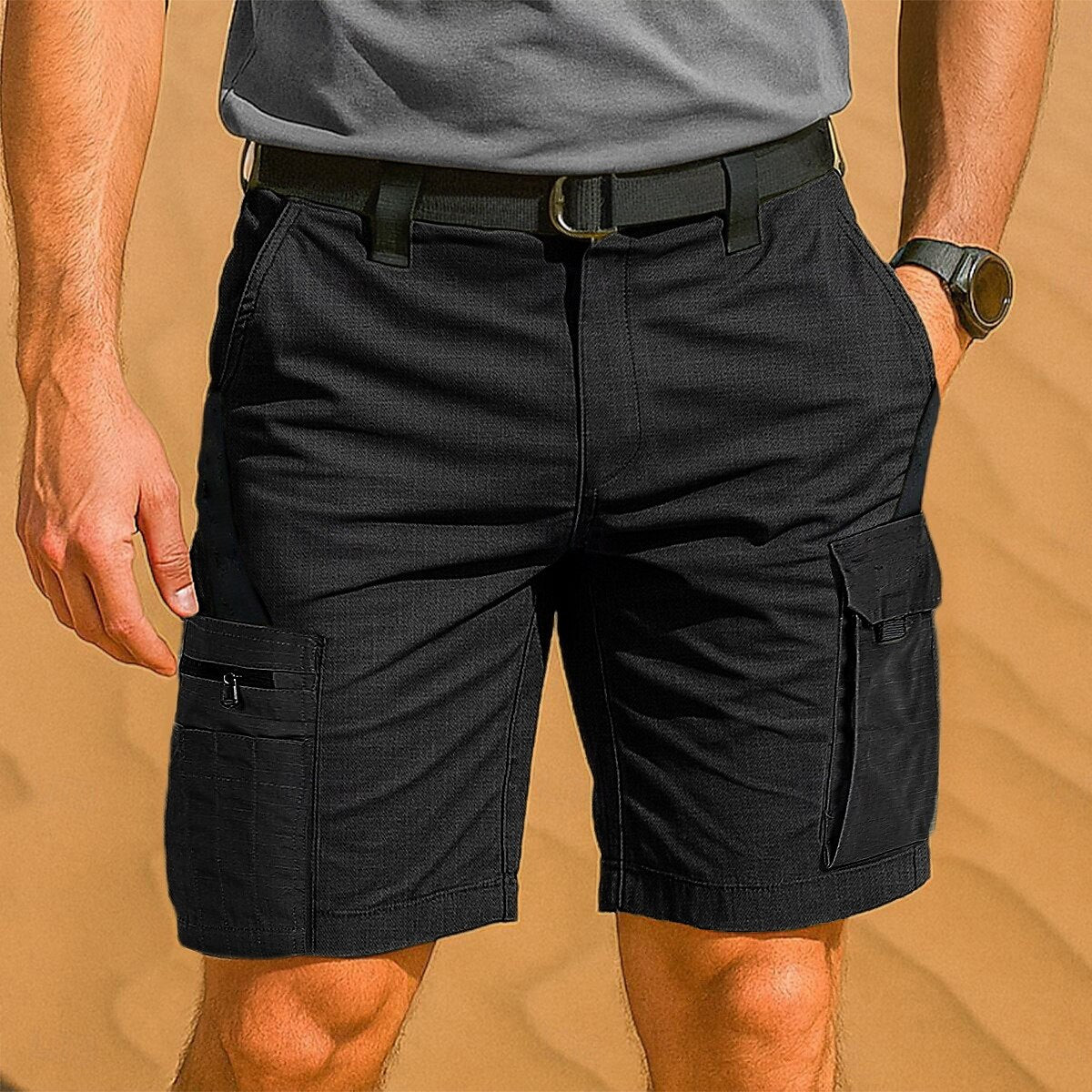 Sem | Cargo Shorts voor Heren met Meerdere Zakken