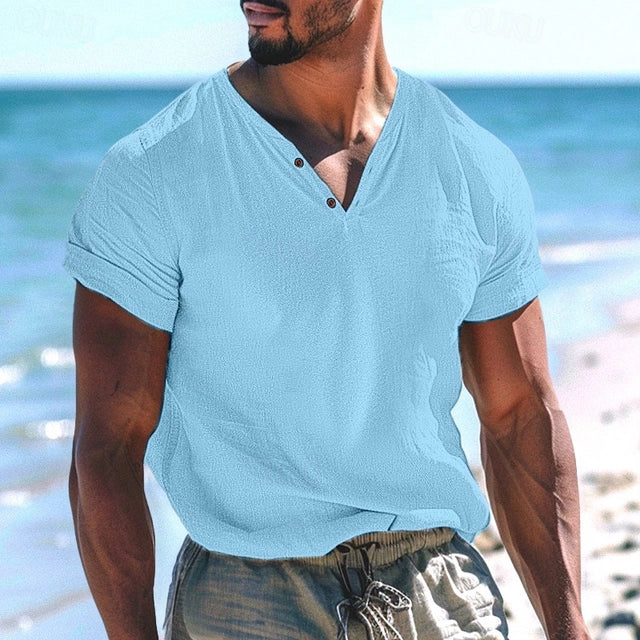 Nathan | Stijlvol heren t-shirt voor de zomer