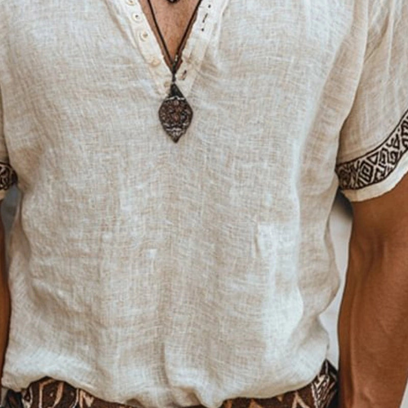 Bart | Bohemian zomershirt voor heren