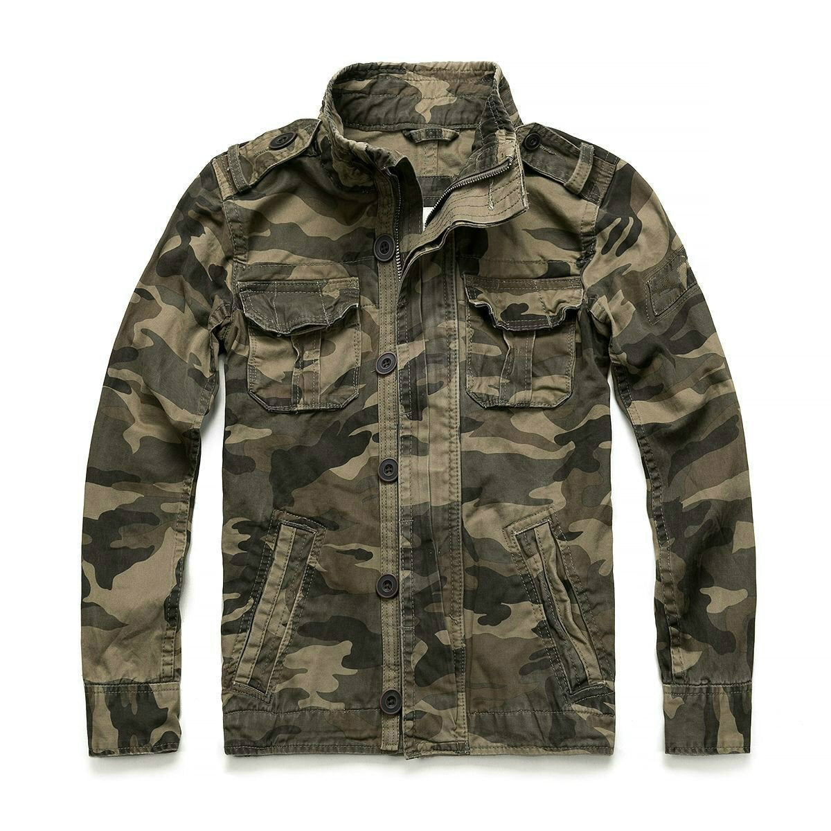 Bergbosch - Militaire Camouflage Jas