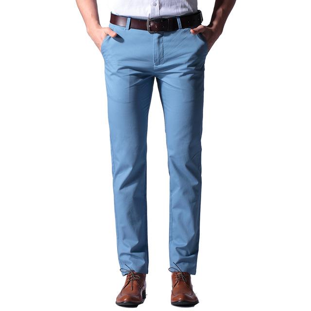 Klassieke Casual Broek met Strakke Pasvorm