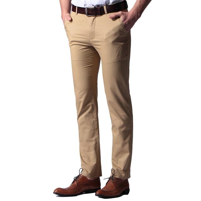 Klassieke Casual Broek met Strakke Pasvorm
