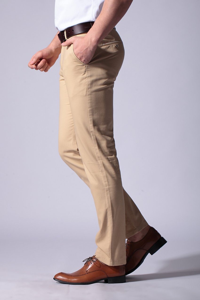 Klassieke Casual Broek met Strakke Pasvorm