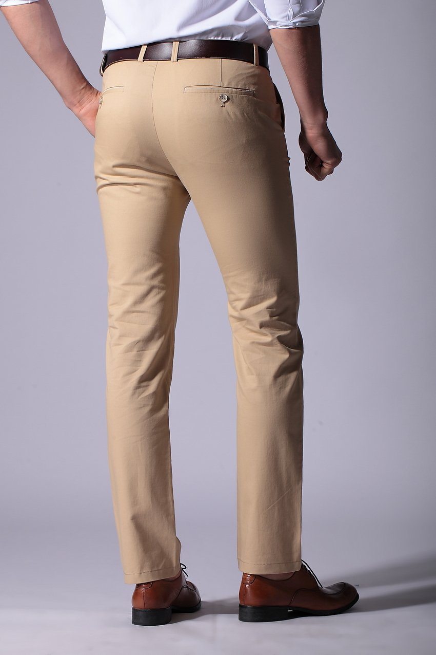 Klassieke Casual Broek met Strakke Pasvorm