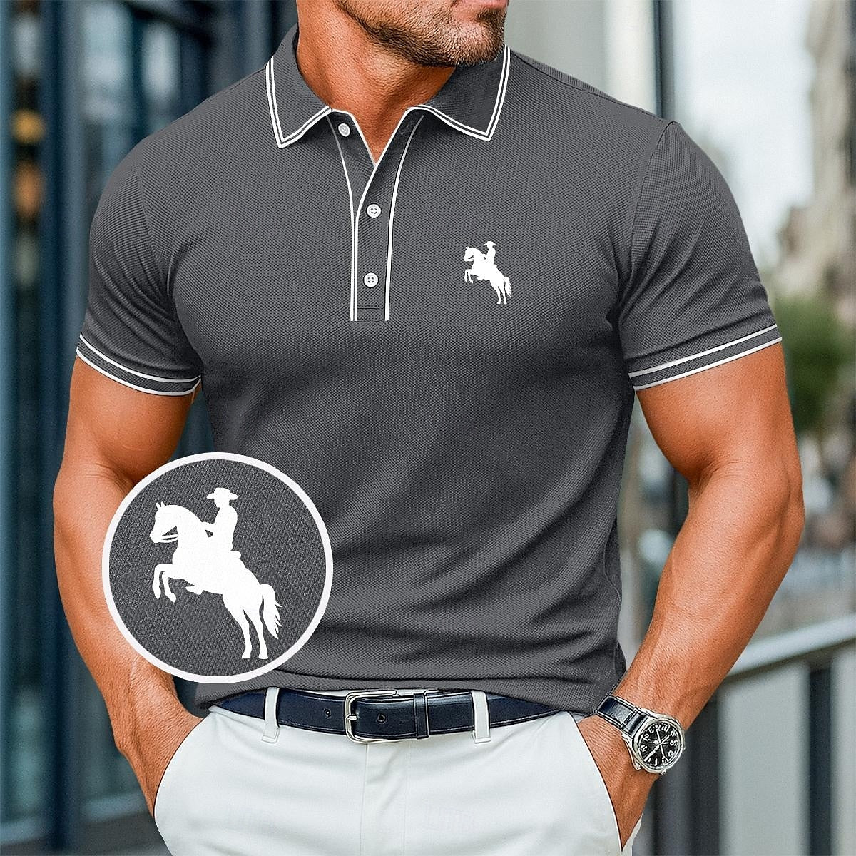 Dexter - Katoenen Poloshirt