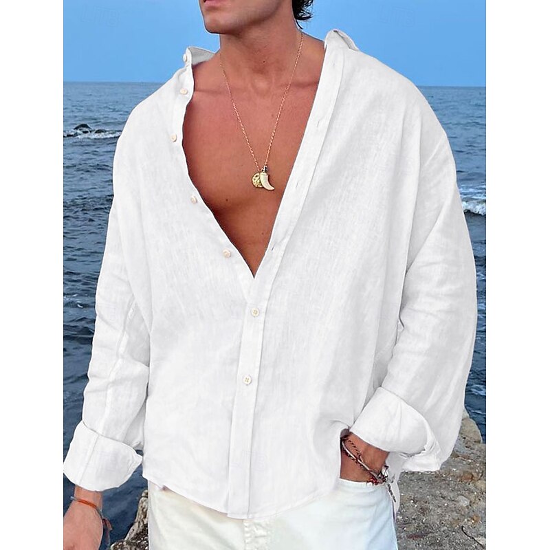 Giel - Linnen Herenshirt