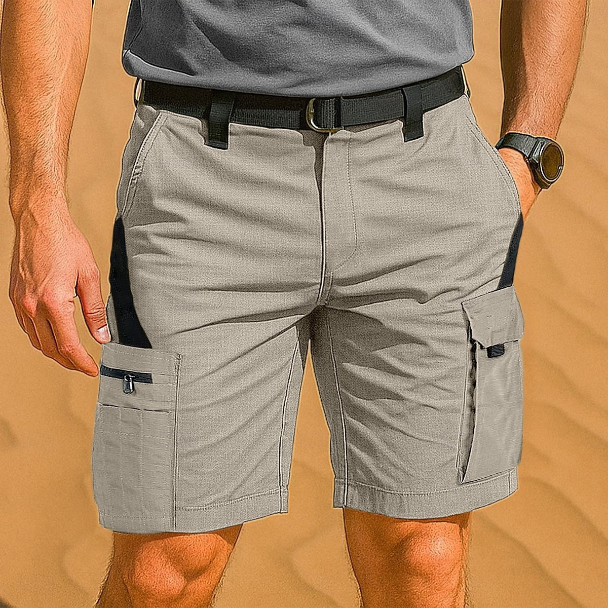 Sem | Cargo Shorts voor Heren met Meerdere Zakken
