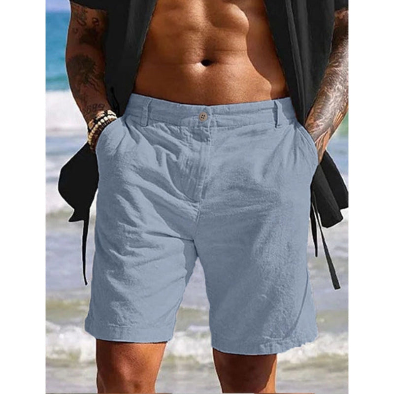 Sven – Zomerse Linnen Short