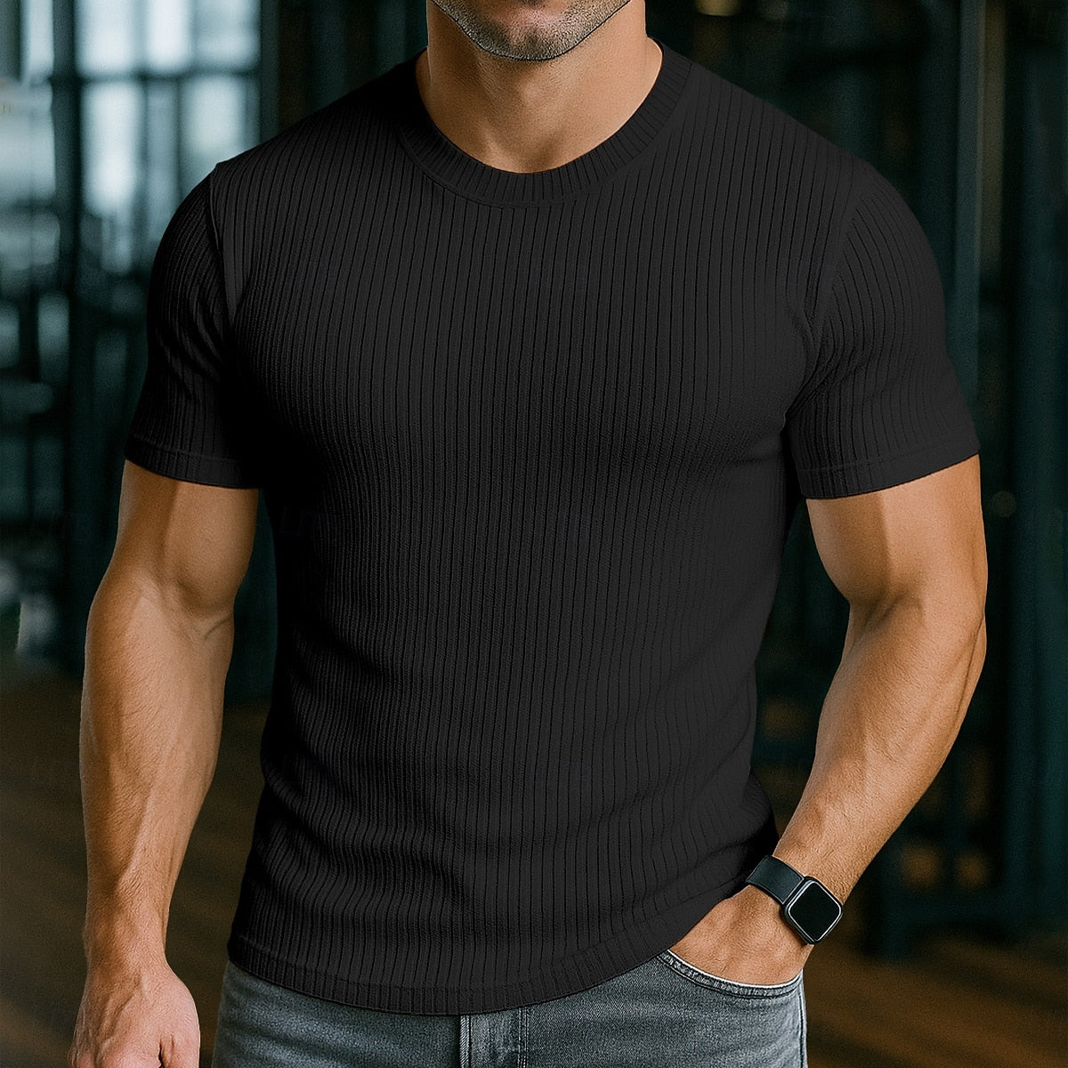 Luuk | Comfortabel Heren T-shirt met Moderne Pasvorm