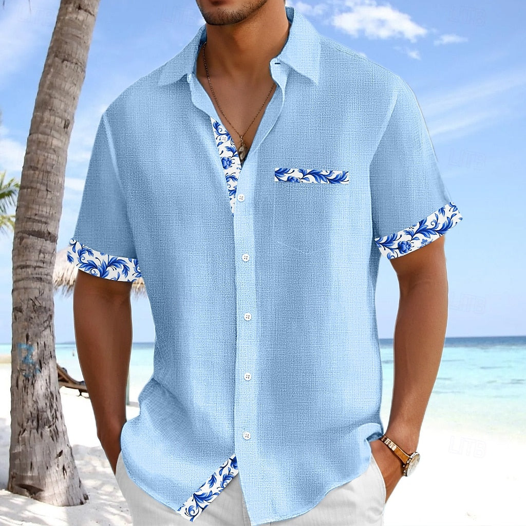 Douwe - Linnen Zomer Herenshirt