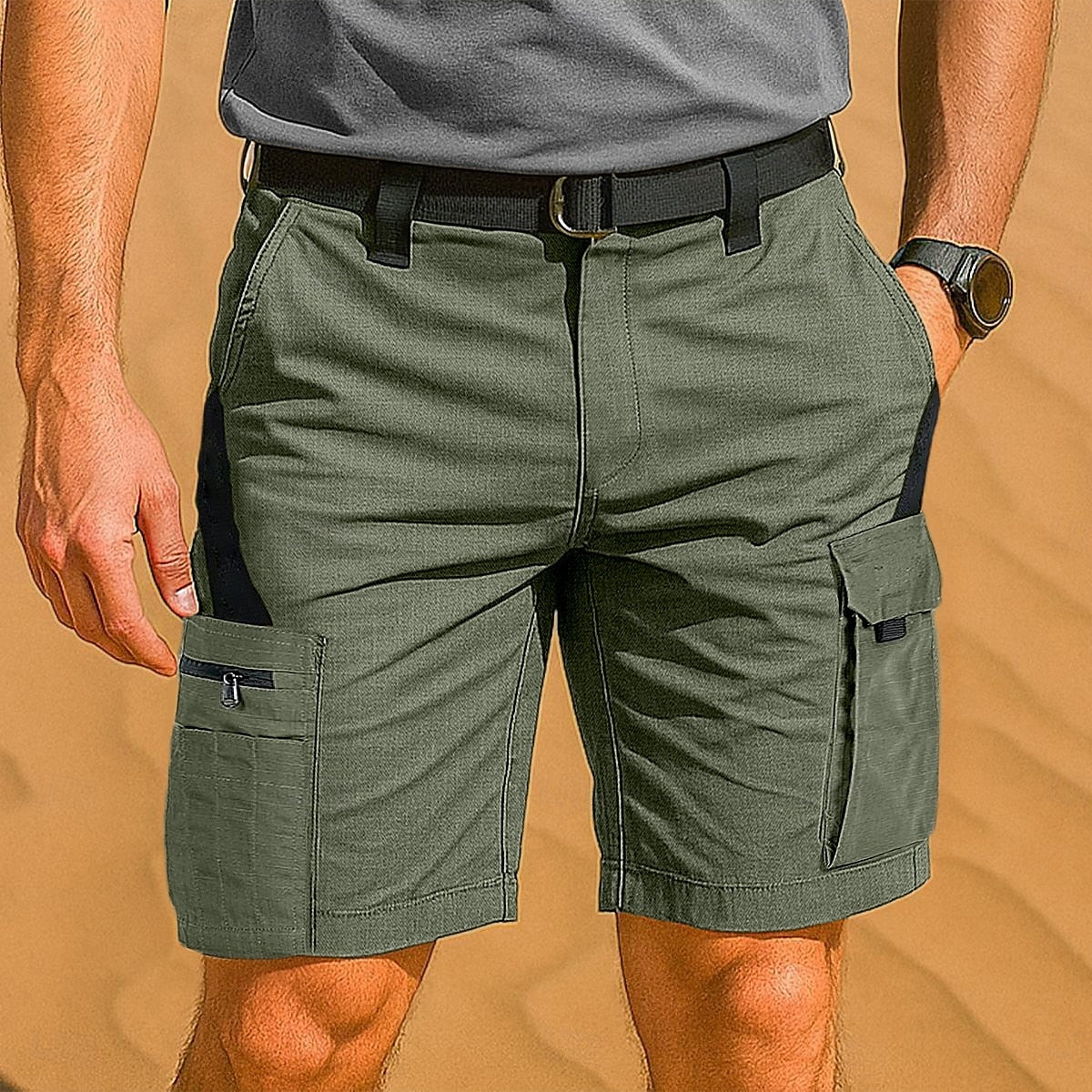 Sem | Cargo Shorts voor Heren met Meerdere Zakken