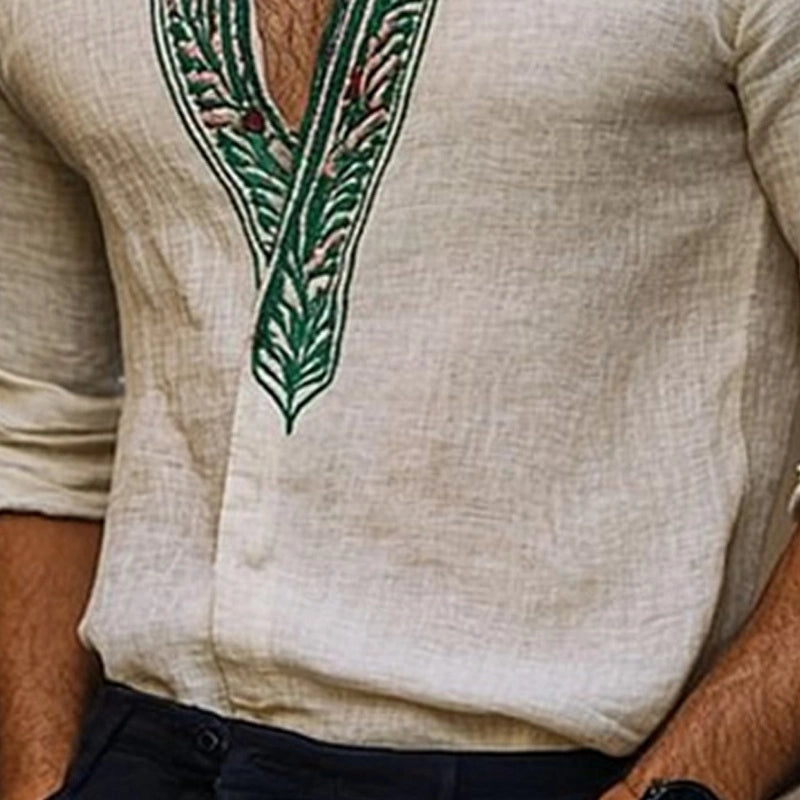 Martijn | Bohemian zomershirt voor heren