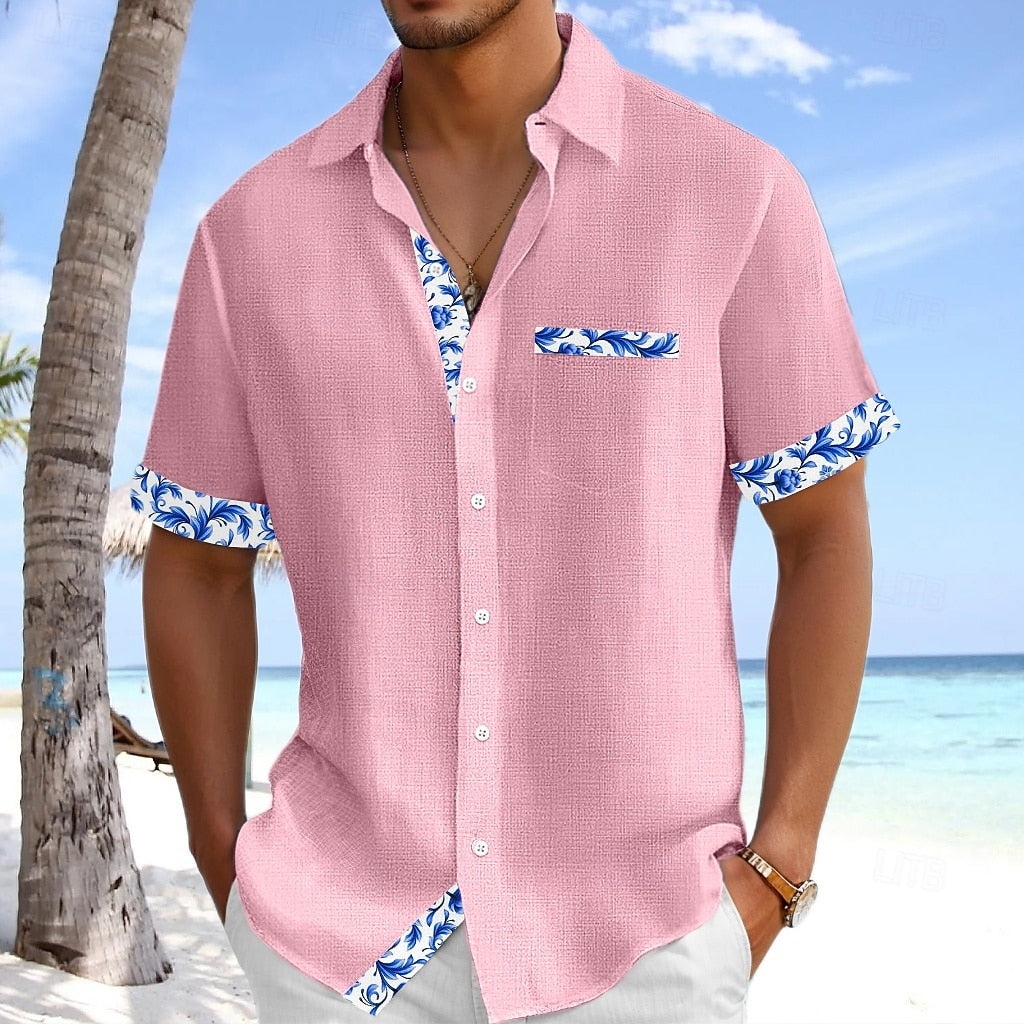 Douwe - Linnen Zomer Herenshirt