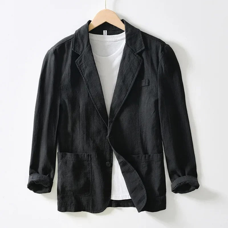 Bergbosch - Stijlvolle Linnen Blazer
