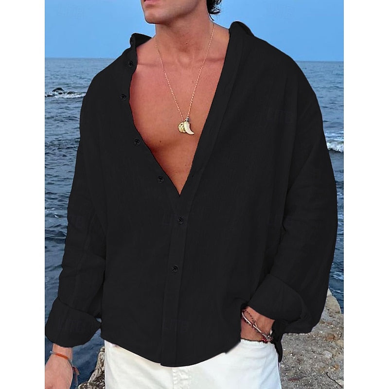 Giel - Linnen Herenshirt