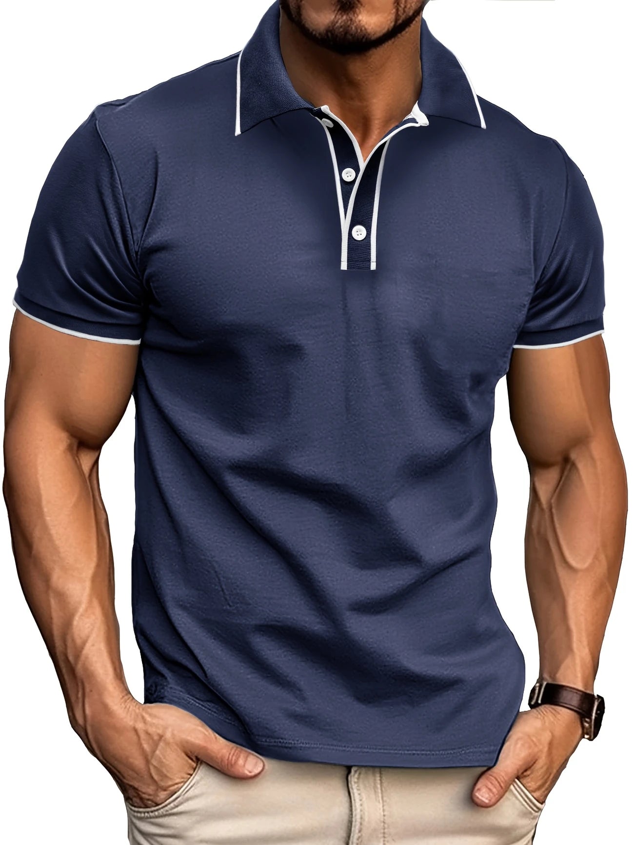 Bas | Casual Polo voor de Zomer