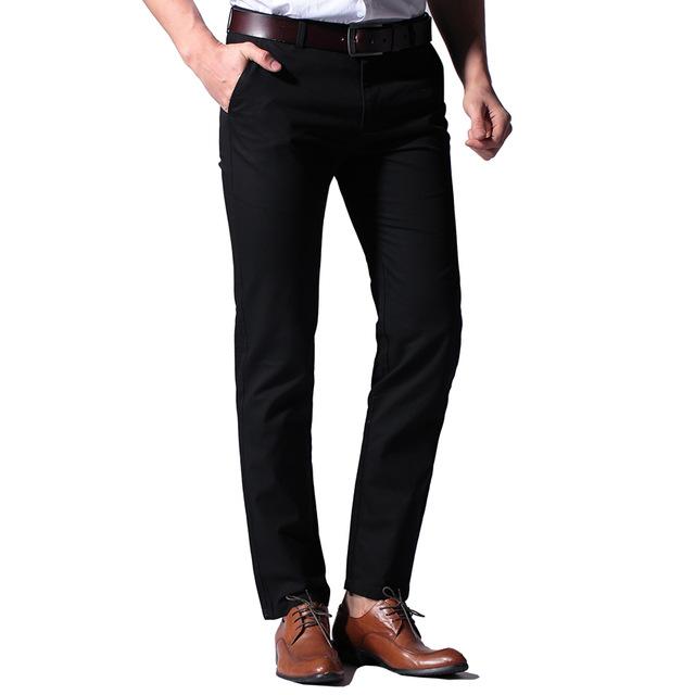 Klassieke Casual Broek  met Strakke Pasvorm