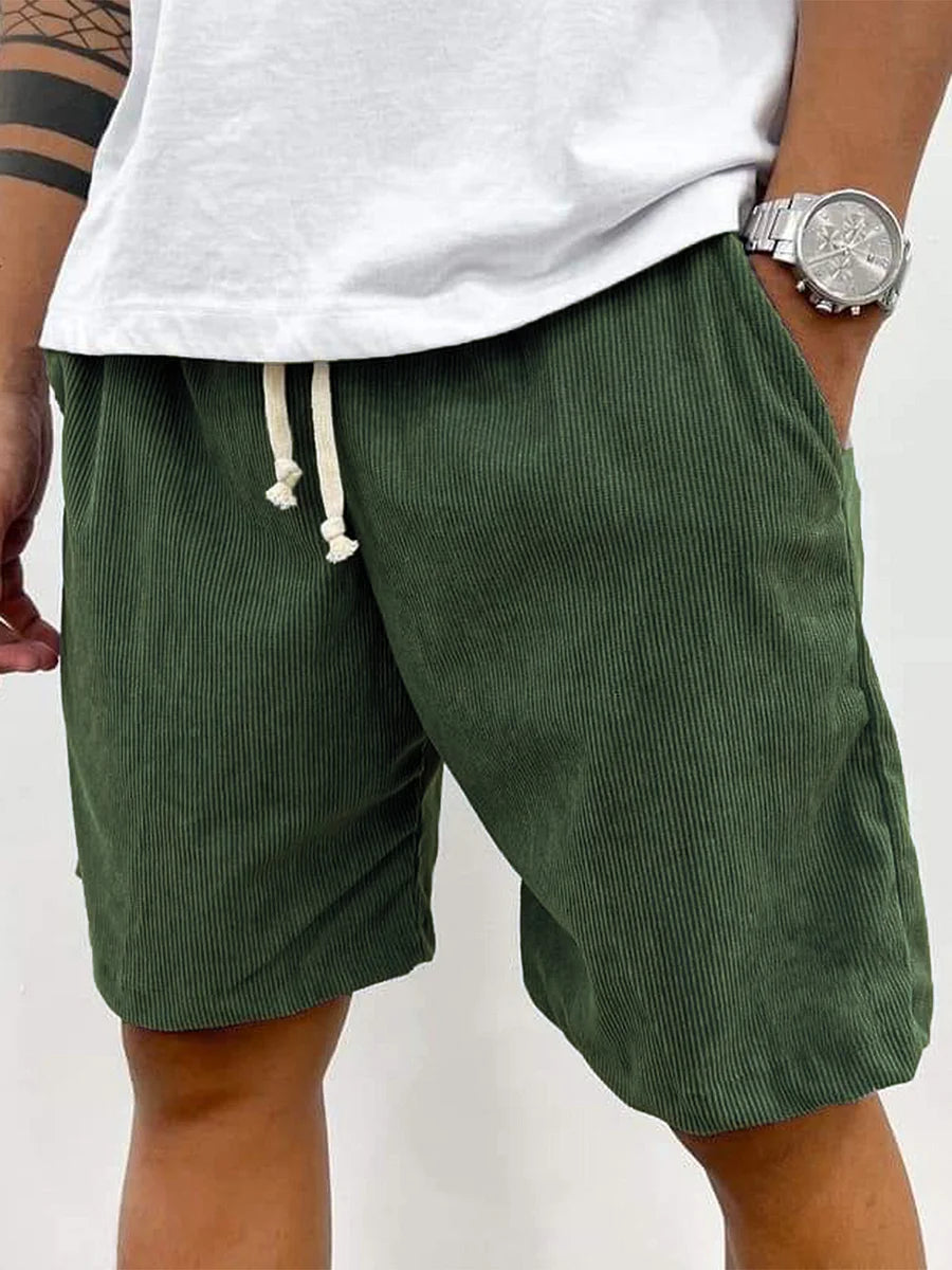 Niels | Corduroy Heren Shorts