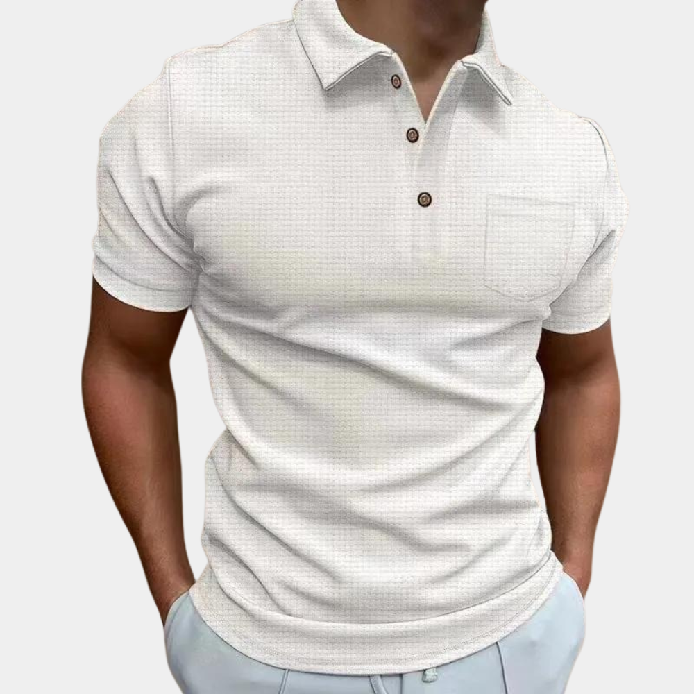 Aries - Comfortabel Ademend Poloshirt voor Heren