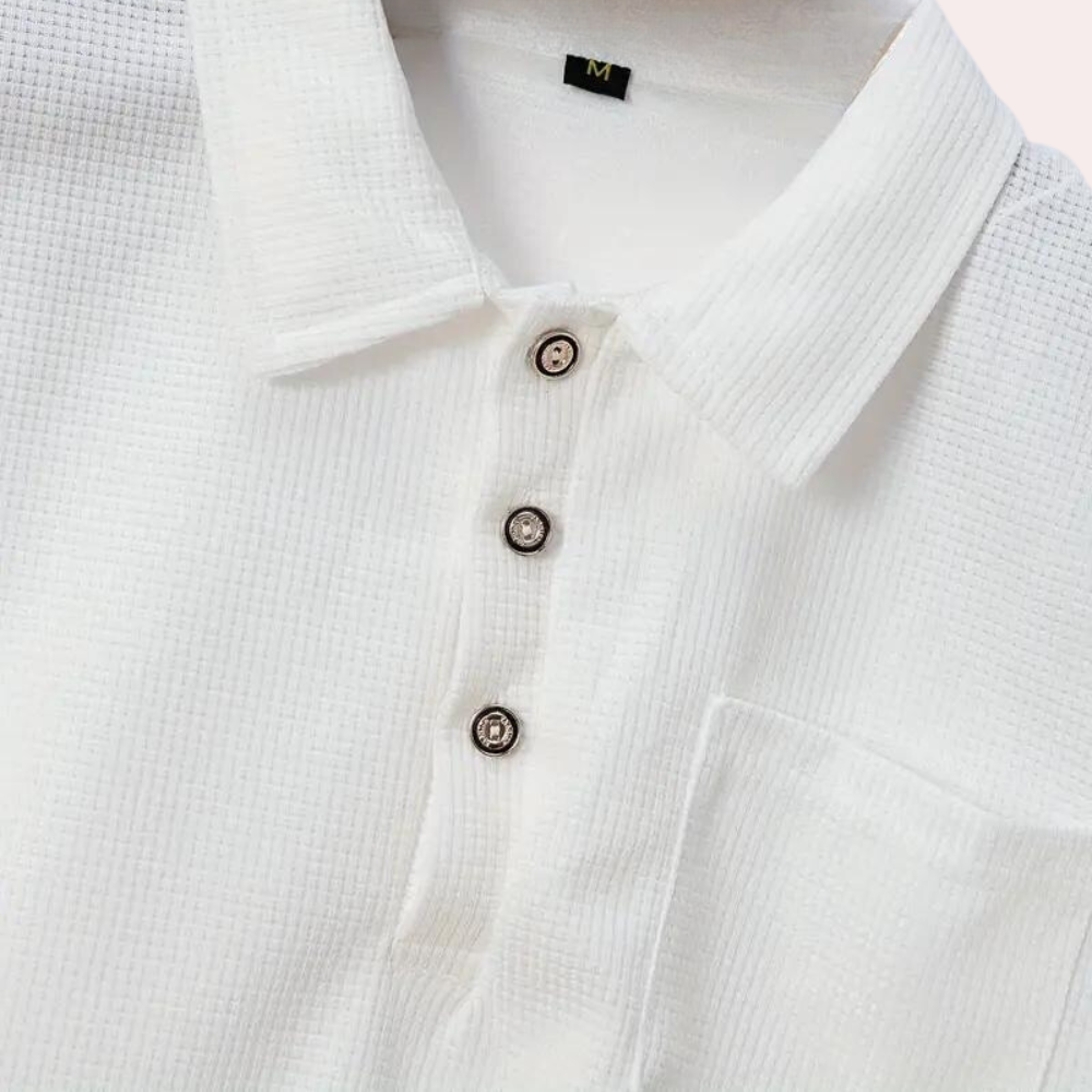 Aries - Comfortabel Ademend Poloshirt