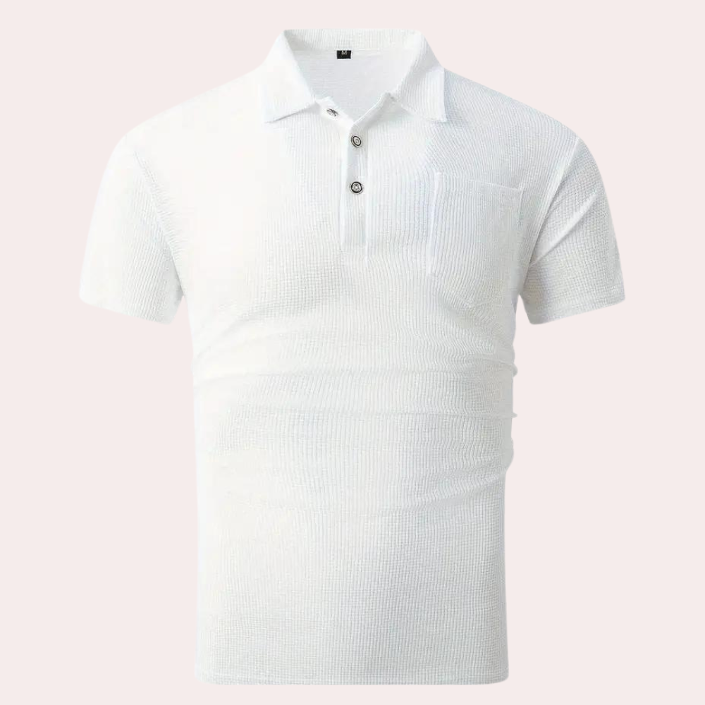 Aries - Comfortabel Ademend Poloshirt voor Heren