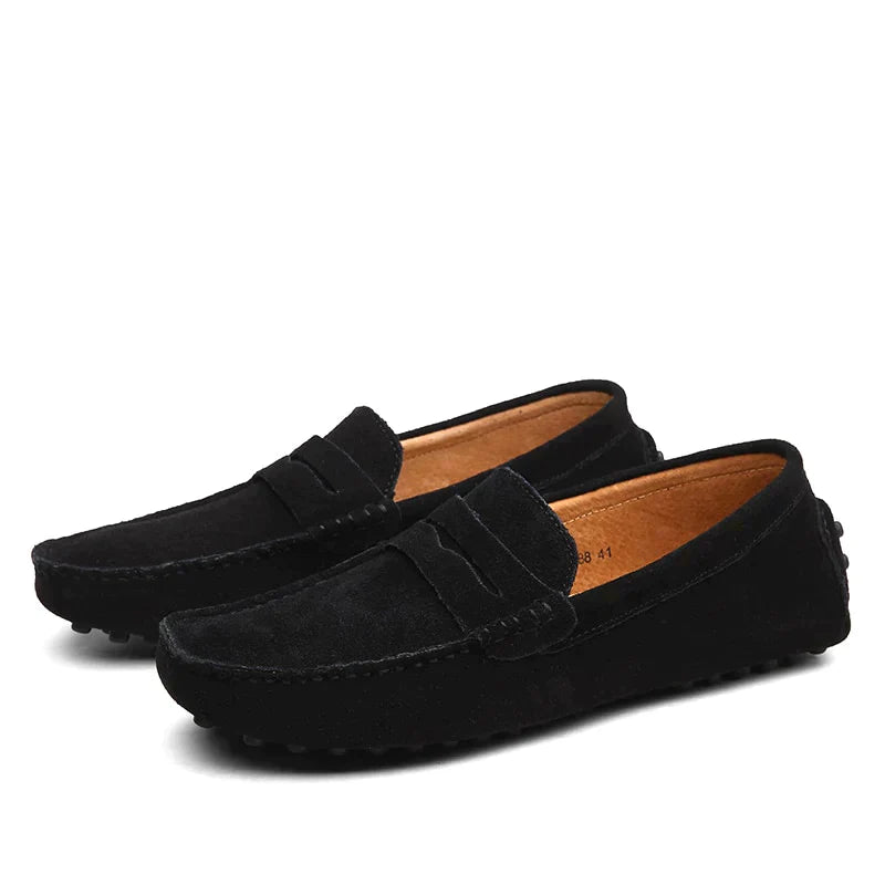 Leren Loafers  - Tijdloze Verfijning en Comfort