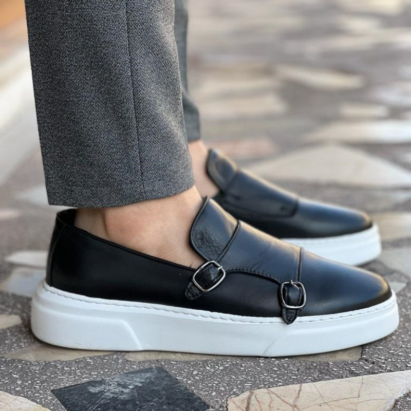 Kees - Leren mocassins