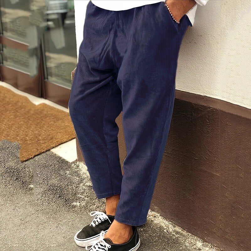 Comfortabele Casual Corduroy Broek