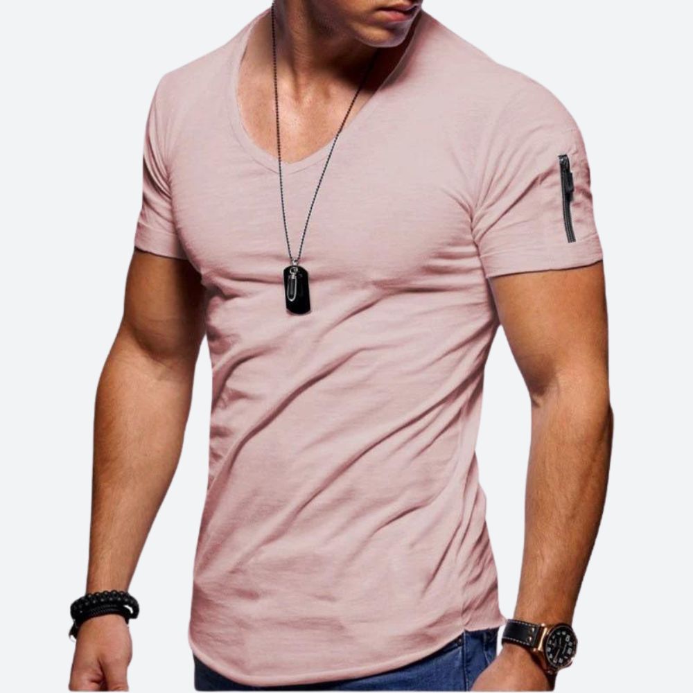 Rick | Heren Muscle T-shirt met V-hals